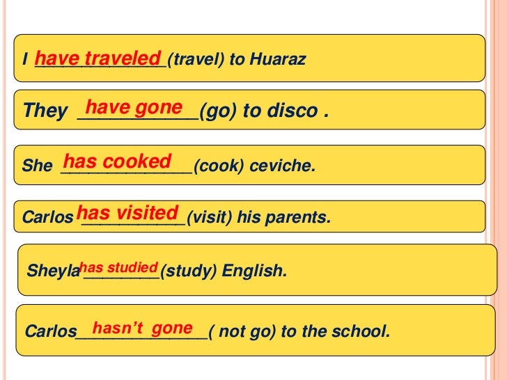 Past simple & present perfect