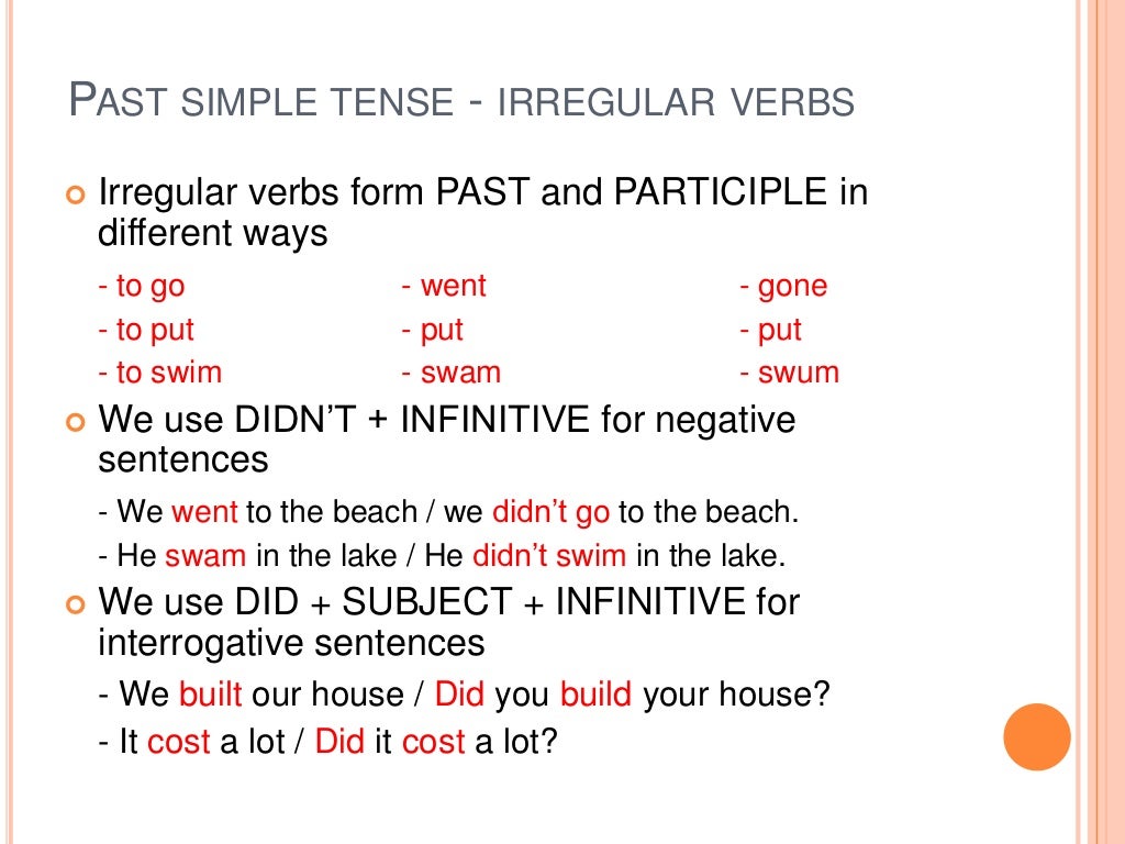 Past simple Tense. Past simple Irregular verbs. Go past simple форма. Past simple past Continuous game.