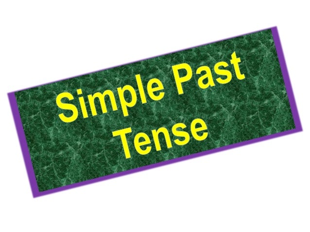 ผลการค้นหารูปภาพสำหรับ past tense