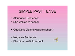 Past tense