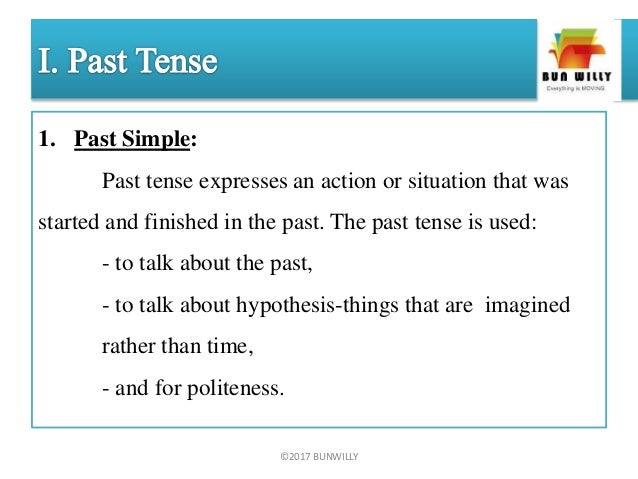 Past Tense