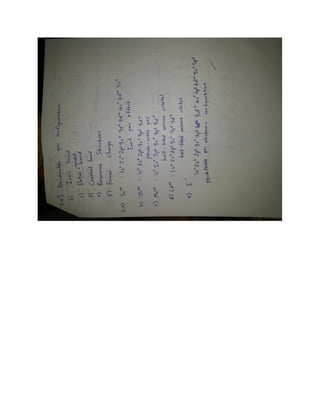 personal chemistry lecture notes