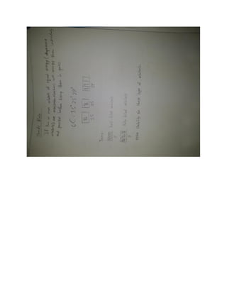 personal chemistry lecture notes