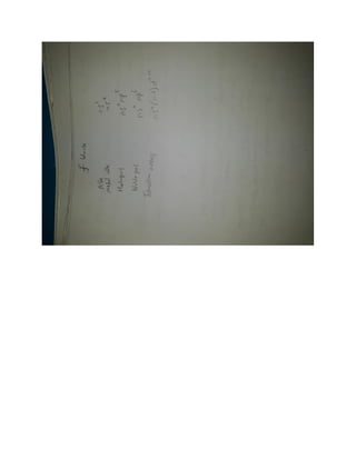 personal chemistry lecture notes