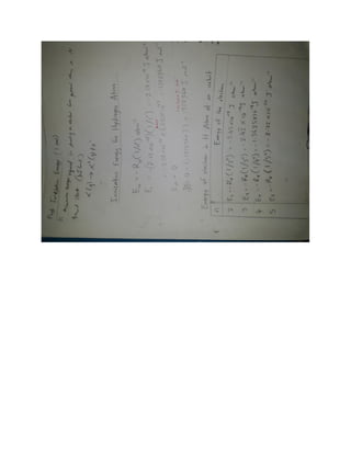 personal chemistry lecture notes