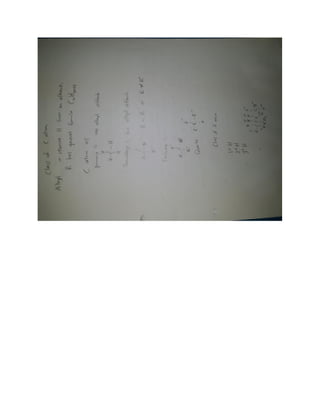 personal chemistry lecture notes