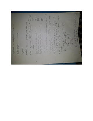 personal chemistry lecture notes