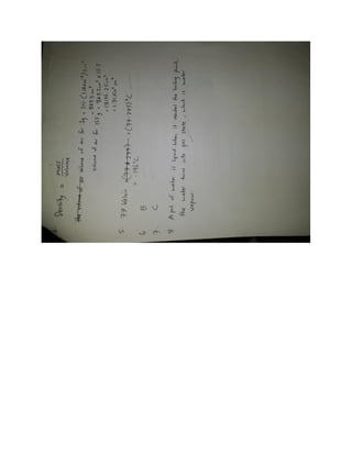 personal chemistry lecture notes