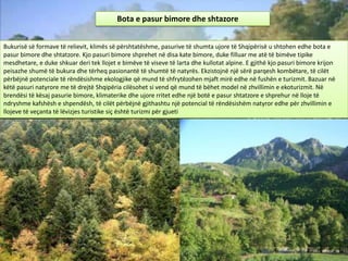 Pasurite natyrore ne shqiperi