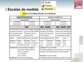 Escalas de medida 