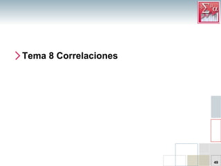 Tema 8 Correlaciones 