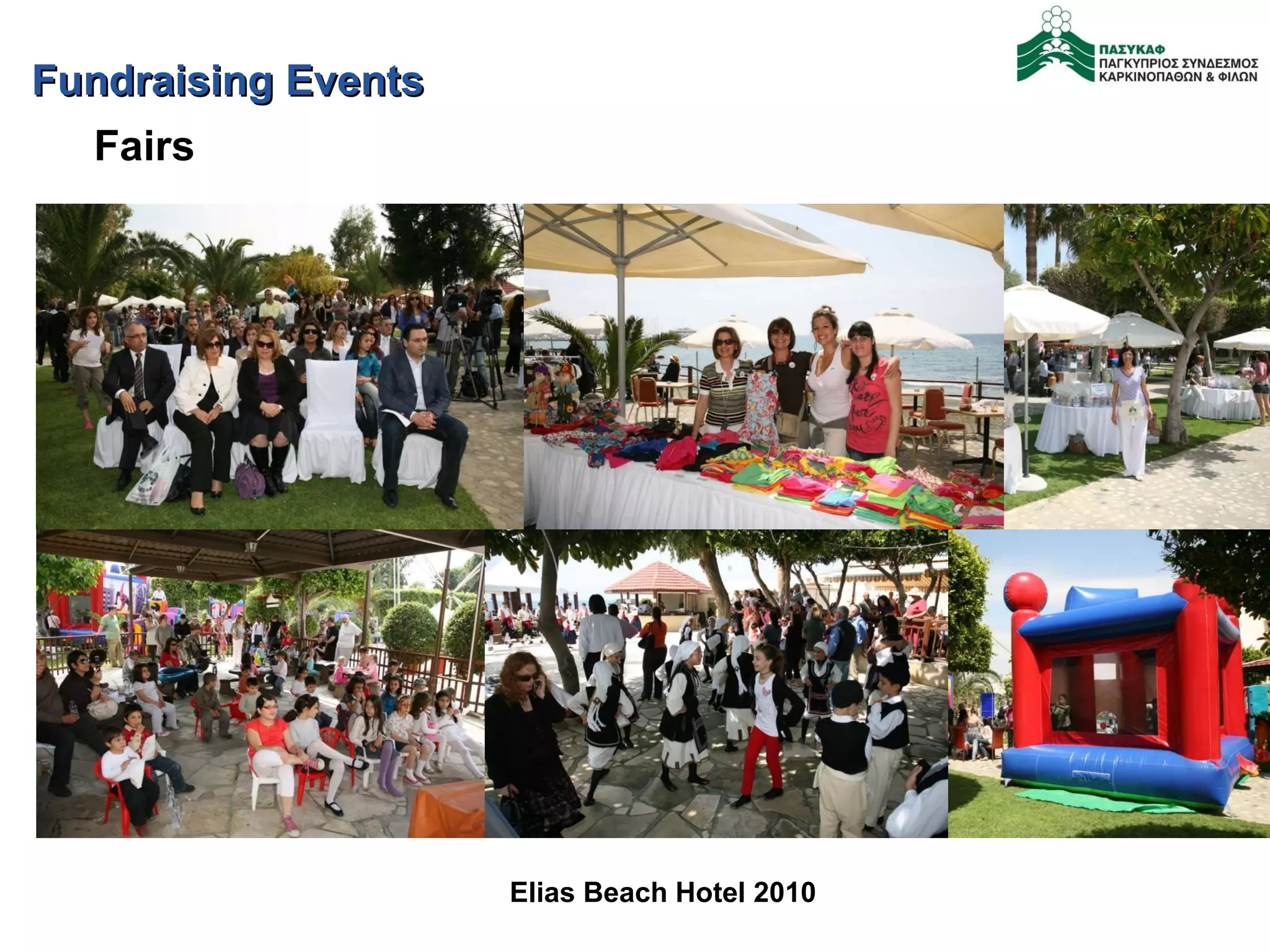Fundraising Events Elias Beach Hotel 2010 Fairs 