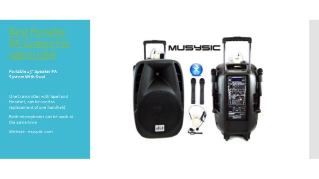 musysic pa system