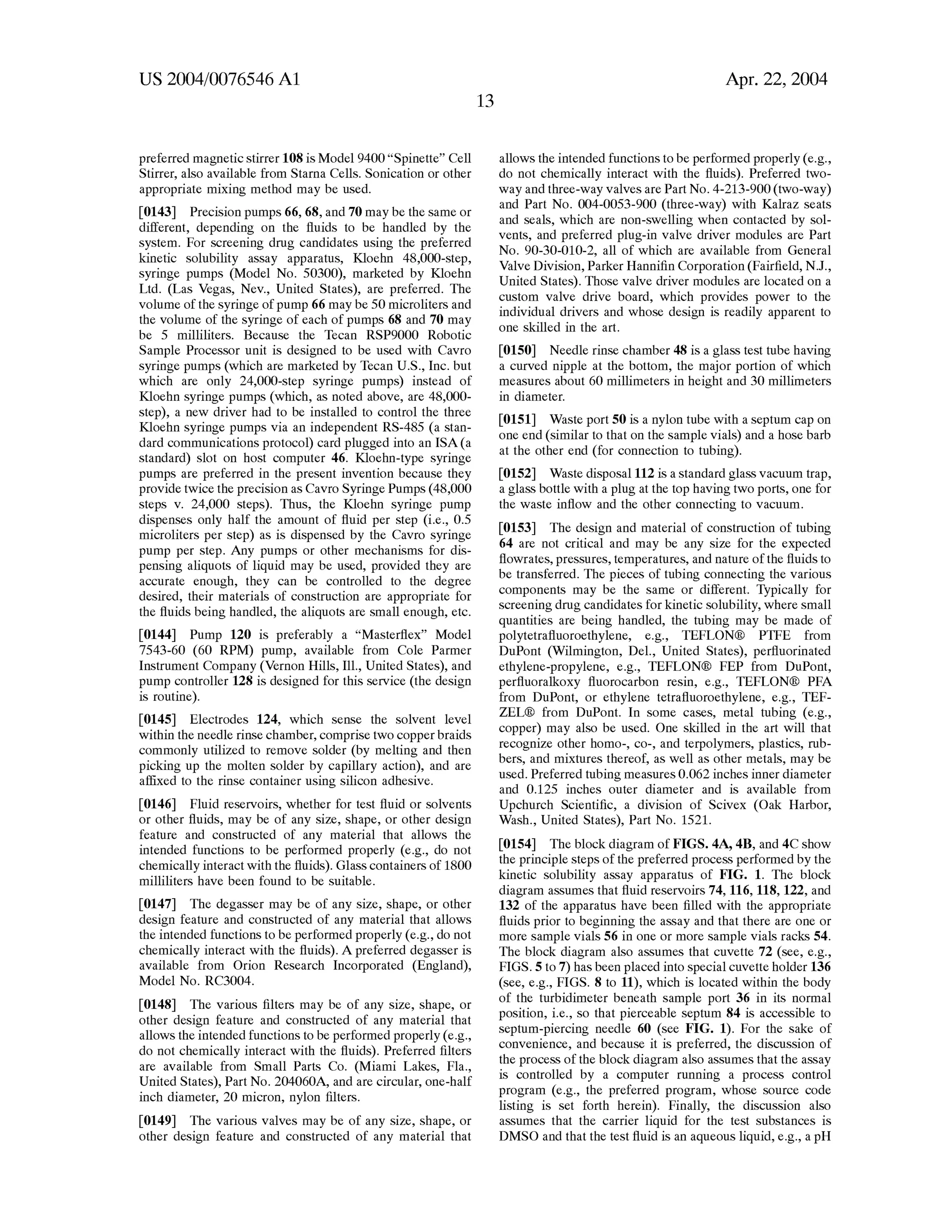 Automated Kinetic Solubility Assay Apparatus and Method