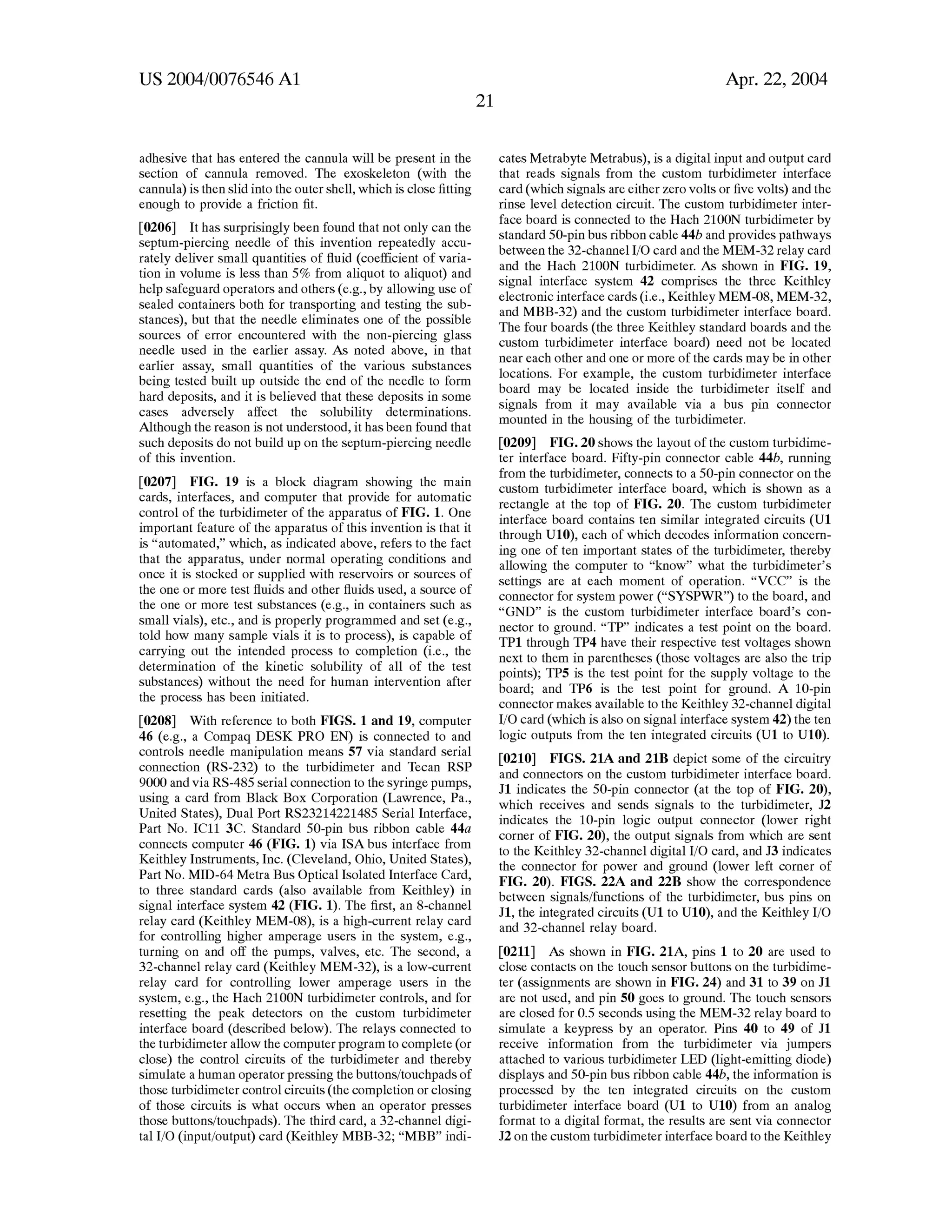 Automated Kinetic Solubility Assay Apparatus and Method