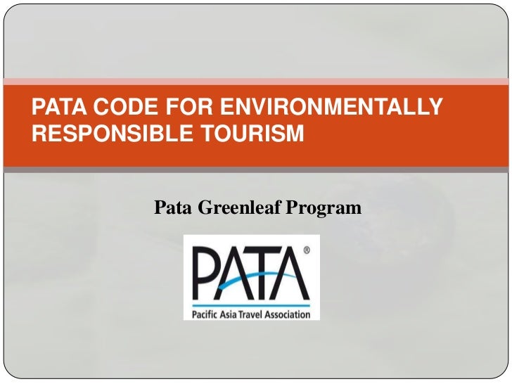 Responsible travellers picture