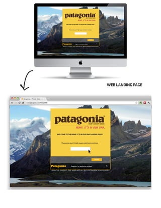 WEB LANDING PAGE
 