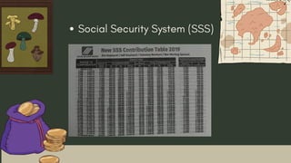 Social Security System (SSS)
 