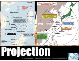 Dr Alessio Patalano – Department of War Studies – alessio.patalano@kcl.ac.uk
ProjectionProjection
 
