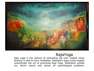 Ashtanga Yoga or Patanjali yoga presentation