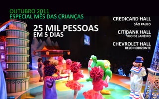 OUTUBRO 2011
ESPECIAL MÊS DAS CRIANÇAS
 