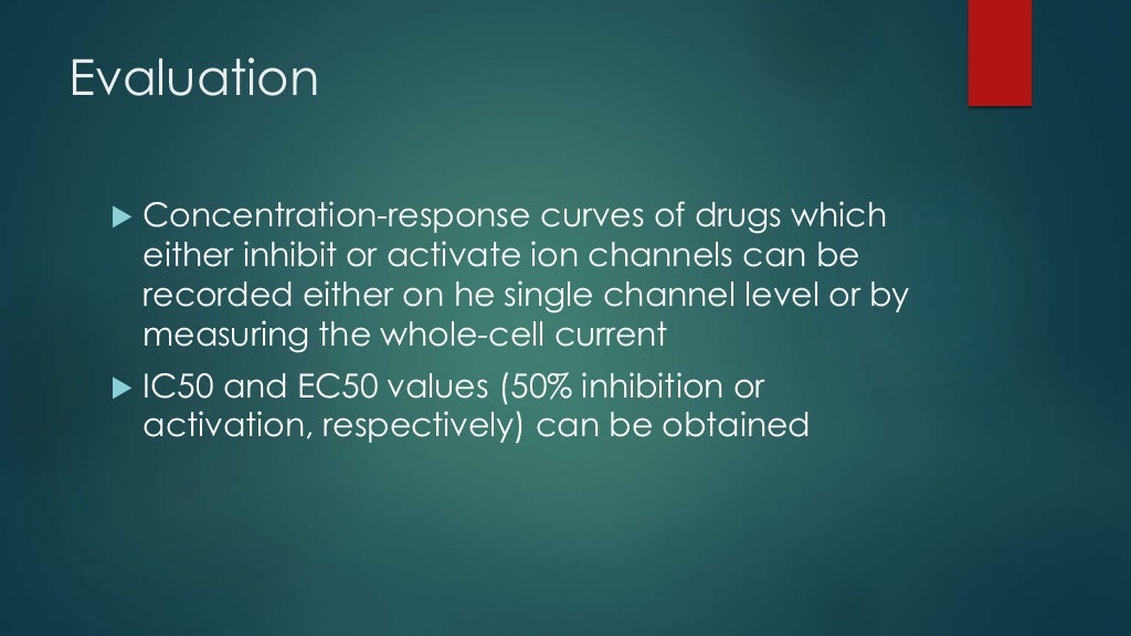 Patch clamp technique