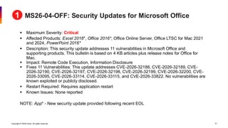 April 2026 Patch Tuesday hosted by Chris Goettl and Todd Schell | PDF
