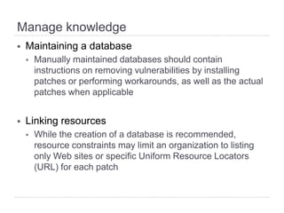 Patch and Vulnerability Management | PDF