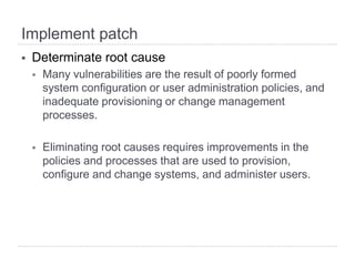 Patch and Vulnerability Management | PDF