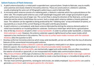 Rectangular Wave Vector Patch antenna | PDF