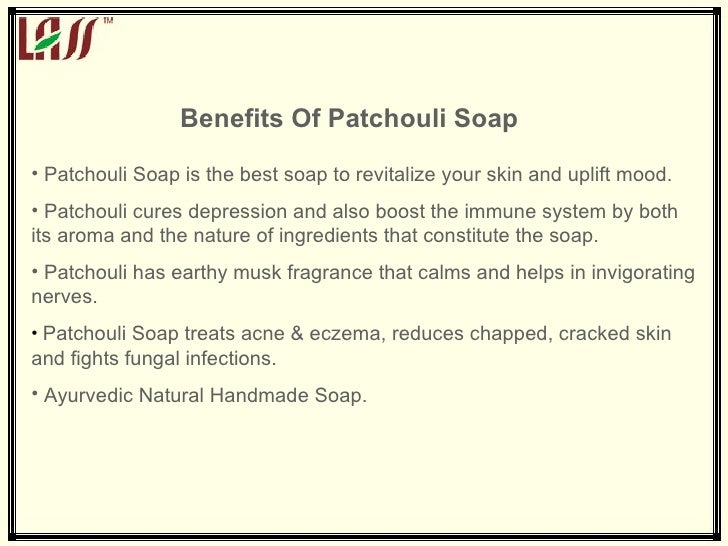 Patchouli soap