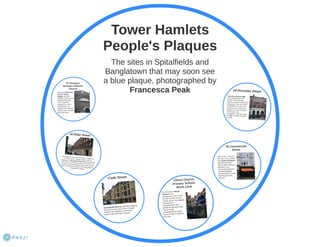 Tower Hamlets People's Plaques
