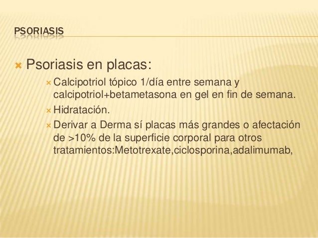 Y las eccemas el test