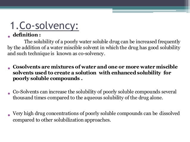 Solvency Of Water In Nature Solvency Of Water In Nature