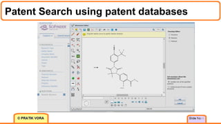 Patent Search using patent databases
31
 
