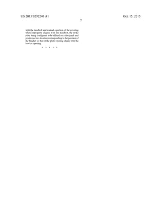 Patent US20150292240