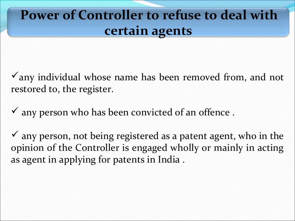 Indian Patent Act 1970