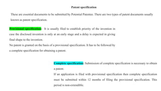 Patent Potential FUNDAMENTALS OF PATENT AND COPY RIGHT.pptx