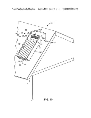 Patent application / Solar Fins