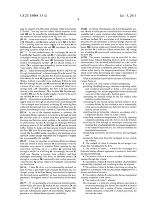 Patent application / Solar Fins