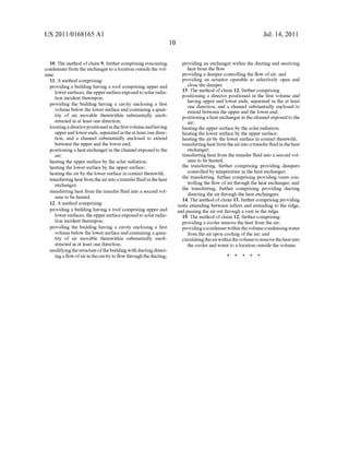 Patent application / Solar Fins