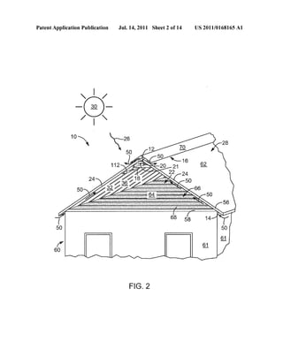 Patent application / Solar Fins