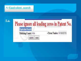 A) Equivalent search



E.g.
 