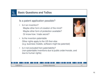 Patent drafting | PDF