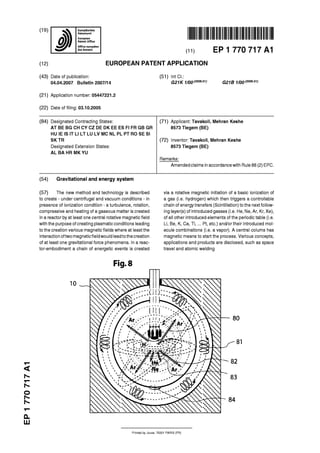 Patente e investigación reactor de plasma