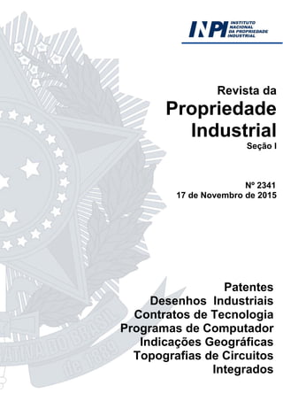 Comunicados - Revista da Propriedade Industrial - Inpi