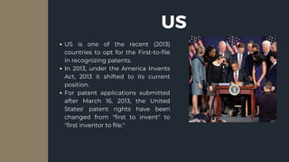 Patent first to file or first to invent analysis in india, the us and ...
