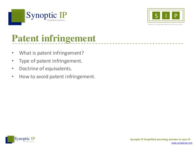 patent infringement
