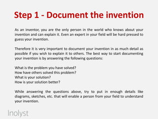 Patenting process | PPTX
