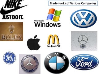 Trademarks of Various Companies
 